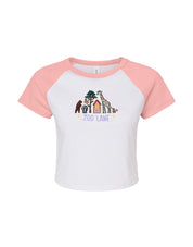 Zoo Lane Embroidered Micro Rib Raglan Baby Tee