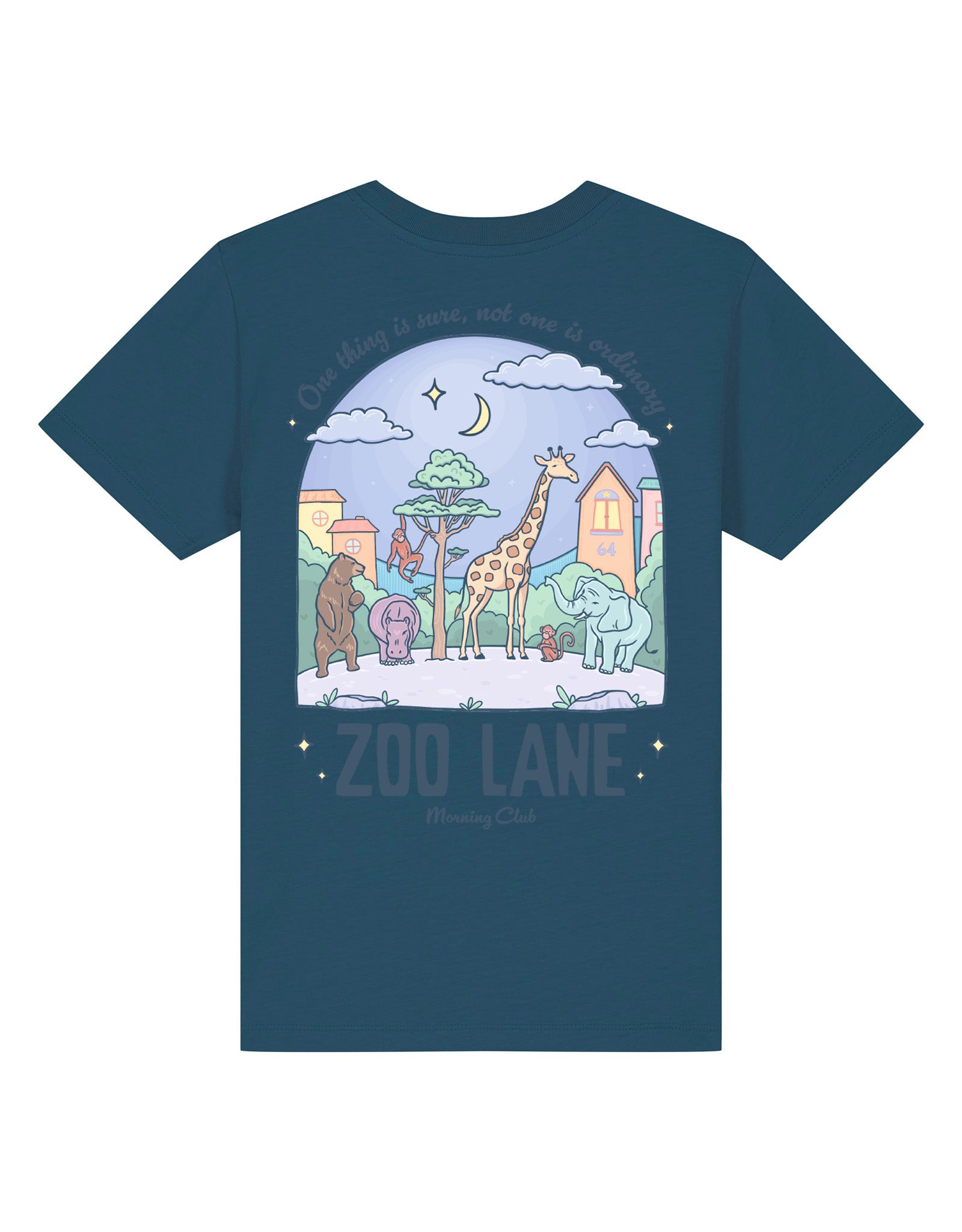 Zoo Lane Printed Organic Cotton Childrens T-Shirt
