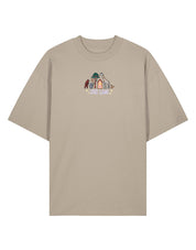 Zoo Lane Embroidered Oversized Organic Cotton Tee