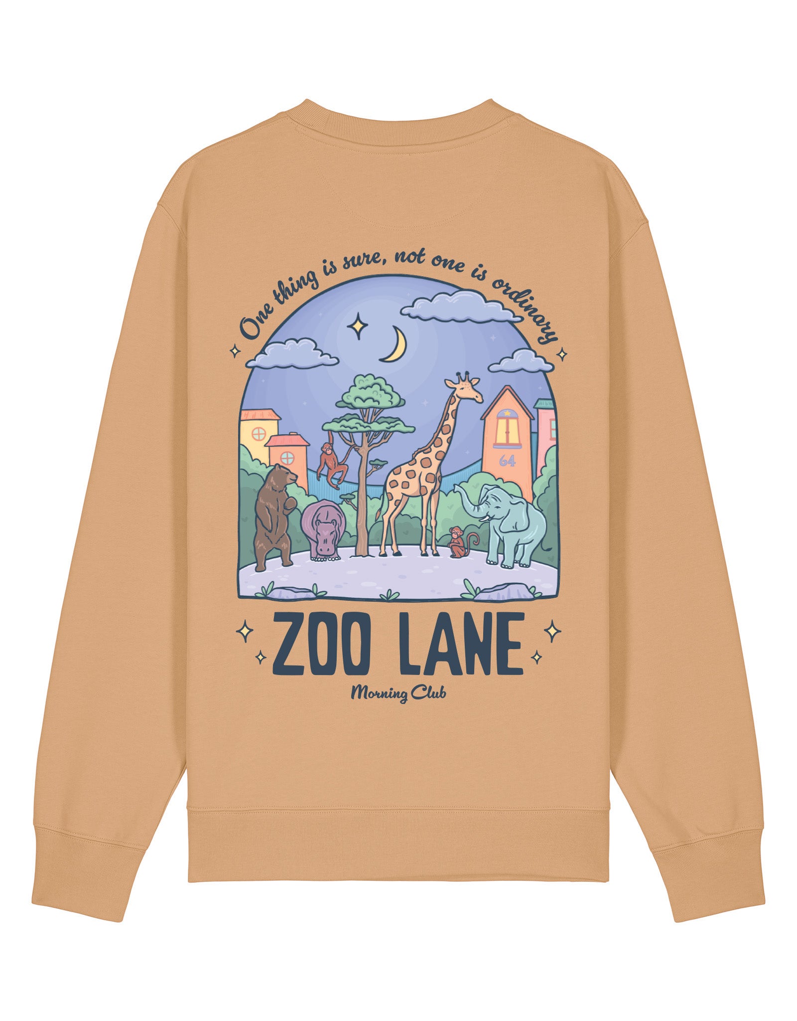 Zoo Lane Printed Organic Cotton Sweatshirt