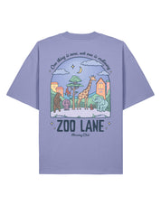 Zoo Lane Printed Oversized Organic Cotton Tee