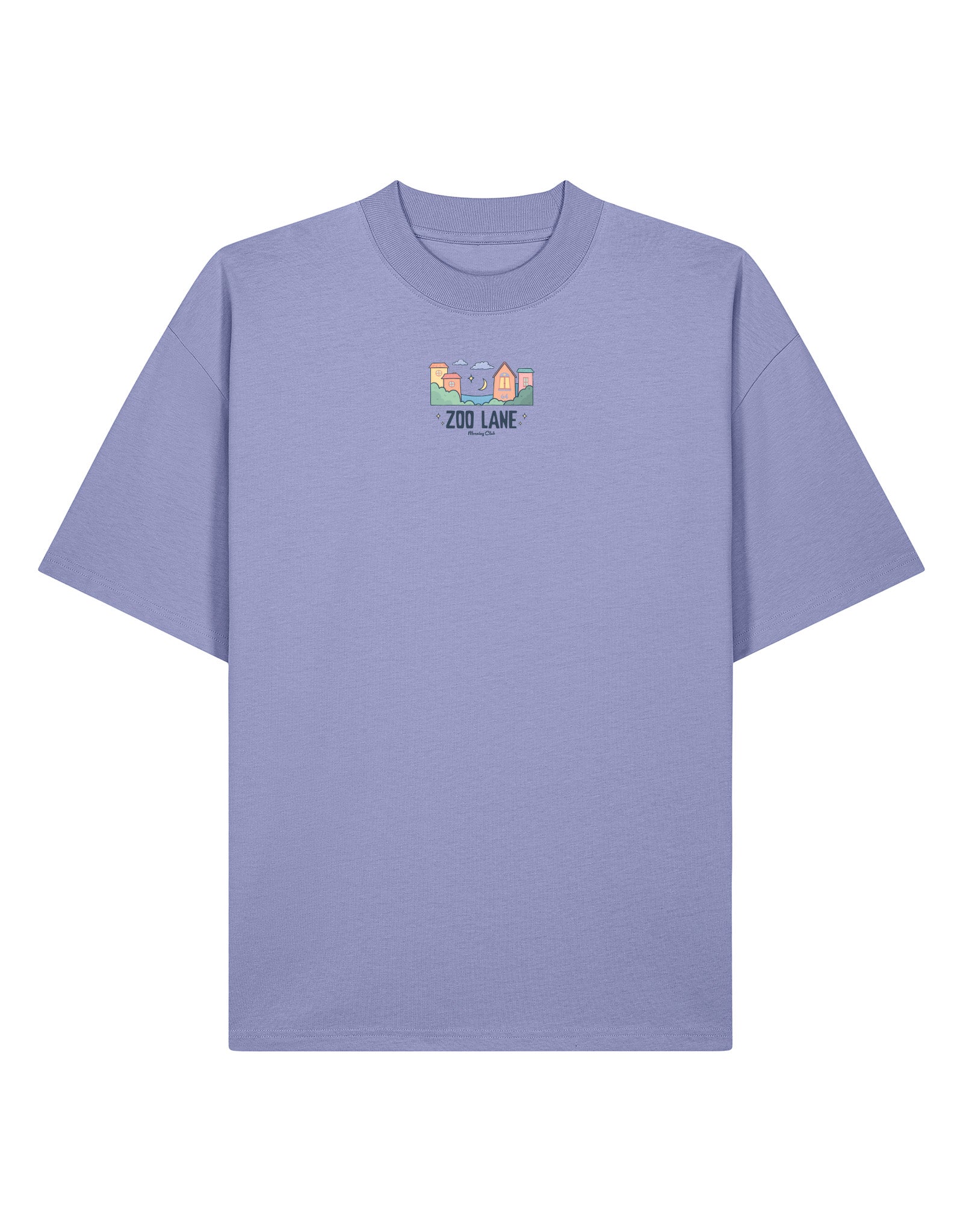 Zoo Lane Printed Oversized Organic Cotton Tee