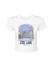 Zoo Lane Printed Micro Rib Baby Tee