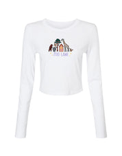 Zoo Lane Embroidered Micro Rib Long Sleeved Tee