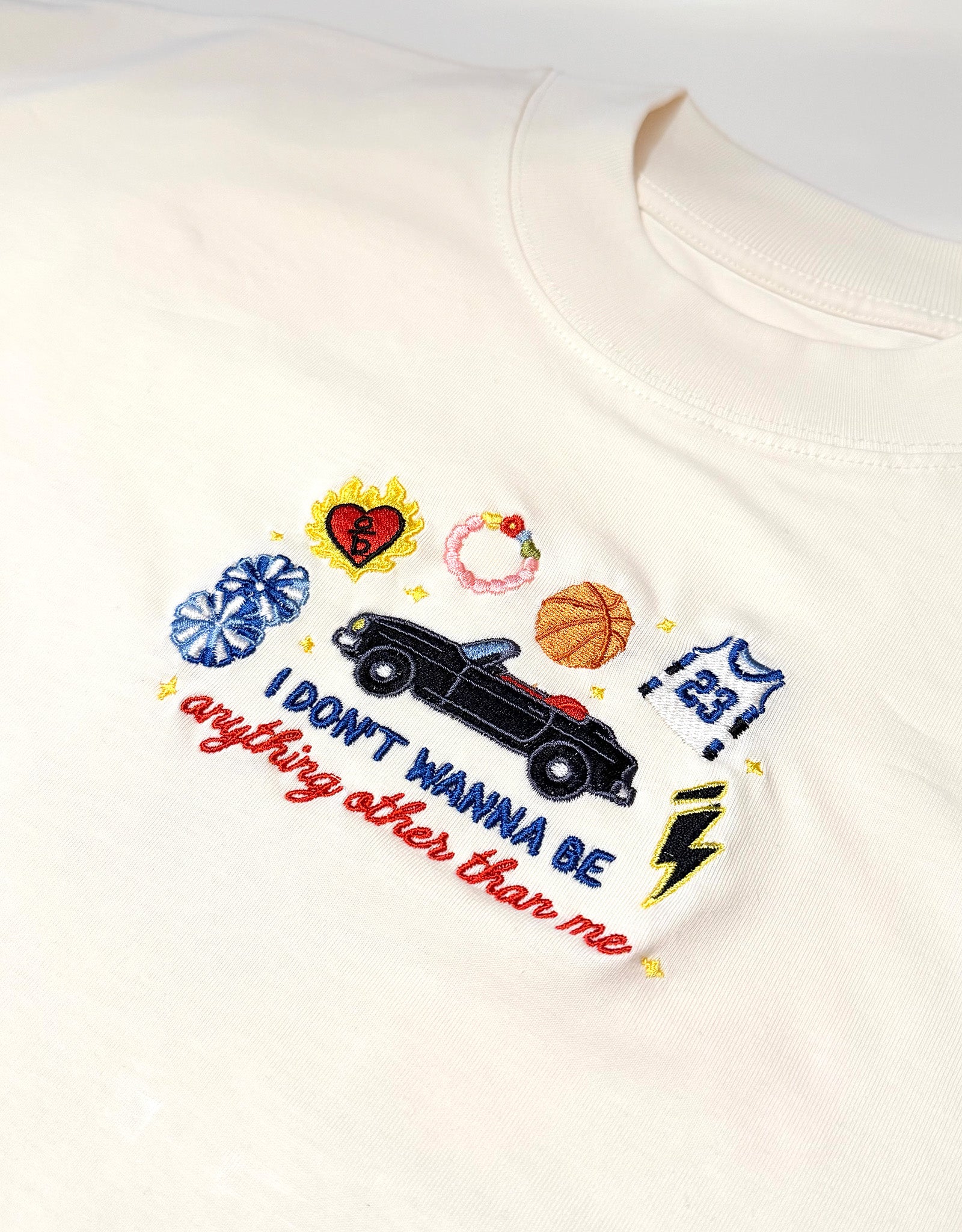 Tree Hill Embroidered Micro Rib Baby Tee